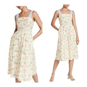 LoveShackFancy | Dresses | Nwt Avin Cotton Embroidered Midi Love Shack  Fancy | Poshmark